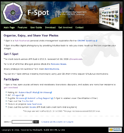 Official Site F-Spot